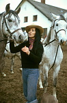 Diana Benneweis med heste